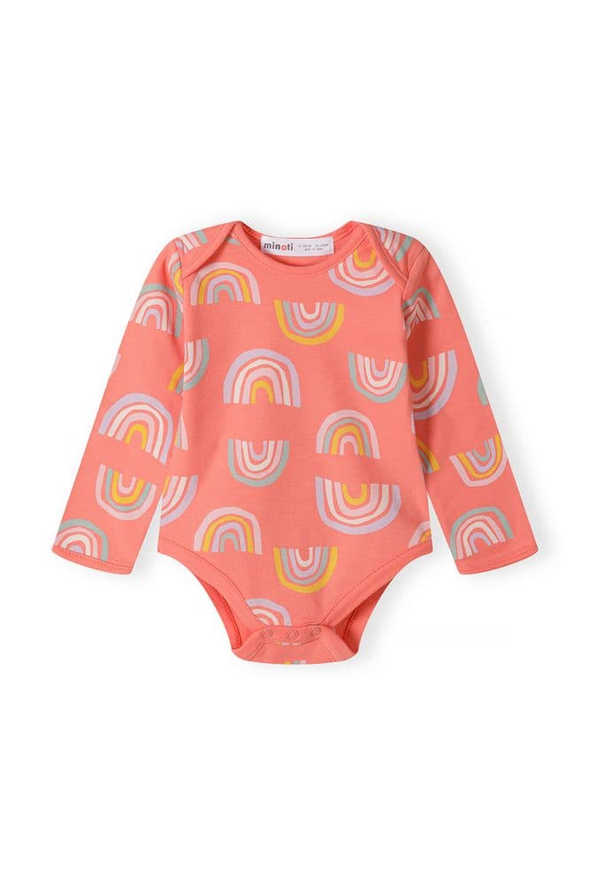Body kojenecké 4pack, Minoti, 16mbabay 9, růžová - 50/56 | NB - náhled 4