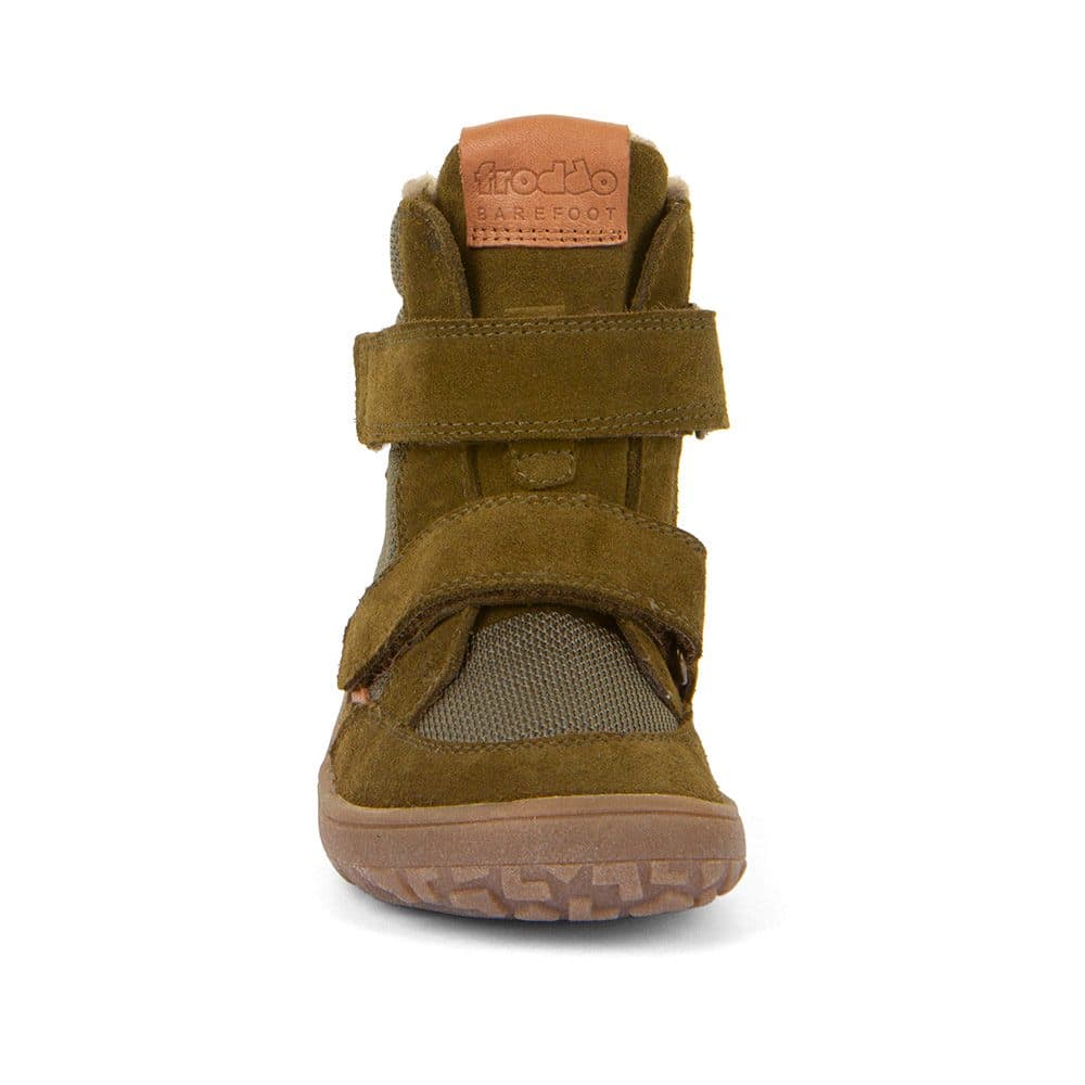 Dětské zimní barefoot boty TEX WINTER Olive, Froddo, G3160233-2, olivová - 32 - náhled 5