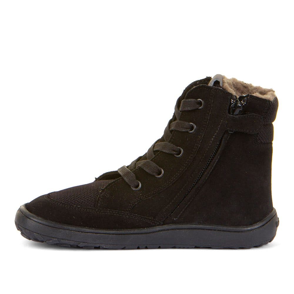 Dětské zimní barefoot boty TEX WOOL GROW Black, Froddo, G3160234-4, černá - 35 - náhled 2
