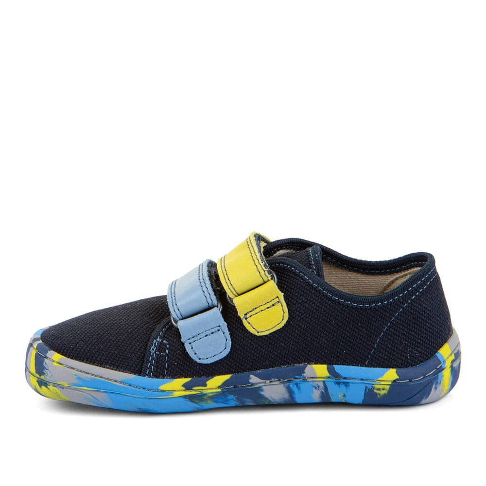 Chlapecké plátěné barefoot tenisky CANVAS BLUE+ Froddo G1700440-14 - 24 - náhled 3