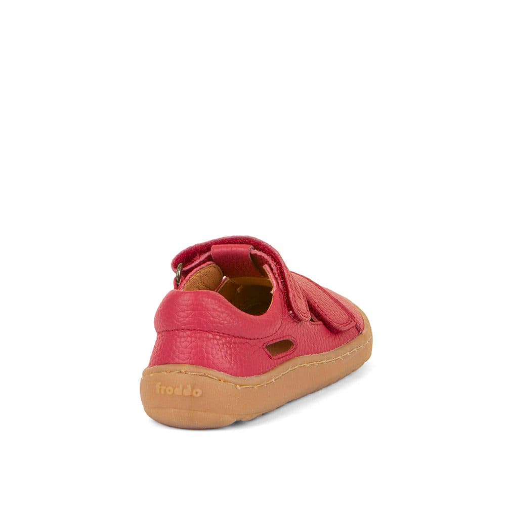 Dívčí barefoot sandály SANDAL Red Froddo G3150266-5 červená - 24 - náhled 4