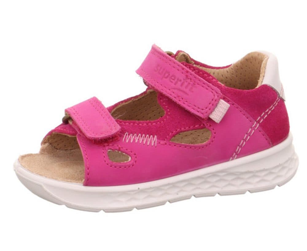 Dívčí sandály LAGOON Pink/Yellow Superfit 1-000510-5520 - 27