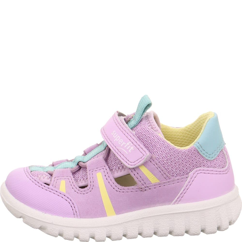 Dívčí tenisky SPORT7 MINI Purple/Yellow Superfit 1-006181-8500 fialová - 32 - náhled 3