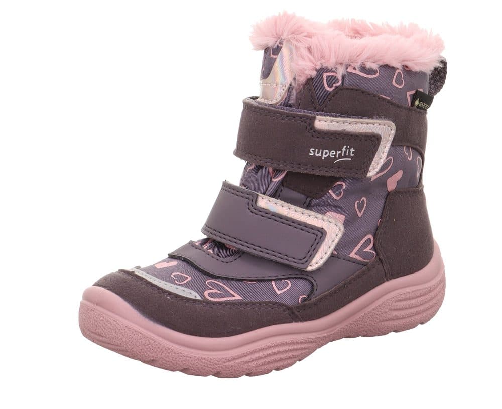 Dívčí zimní boty CRYSTAL Purple/Pink Gore-Tex, Superfit,1-009091-8510 - 25 - náhled 1