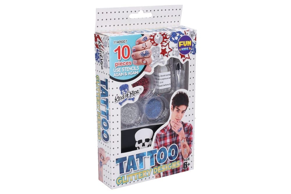 Tetování se třpytkami - kluci, Funkidz, W008165