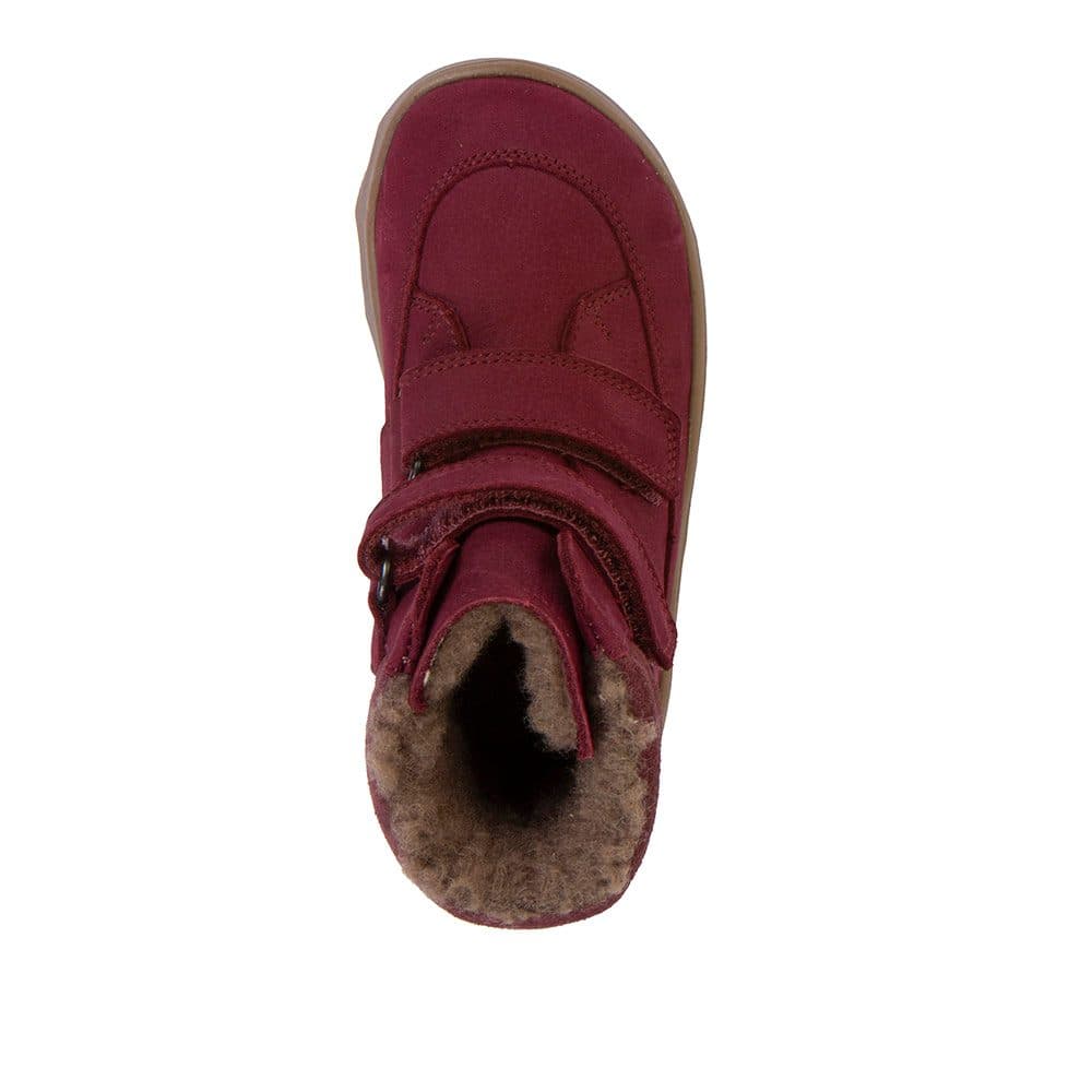 Dívčí zimní barefoot boty ZERU TEX WINTER Bordeaux Froddo G3160240-8 - 28 - náhled 2