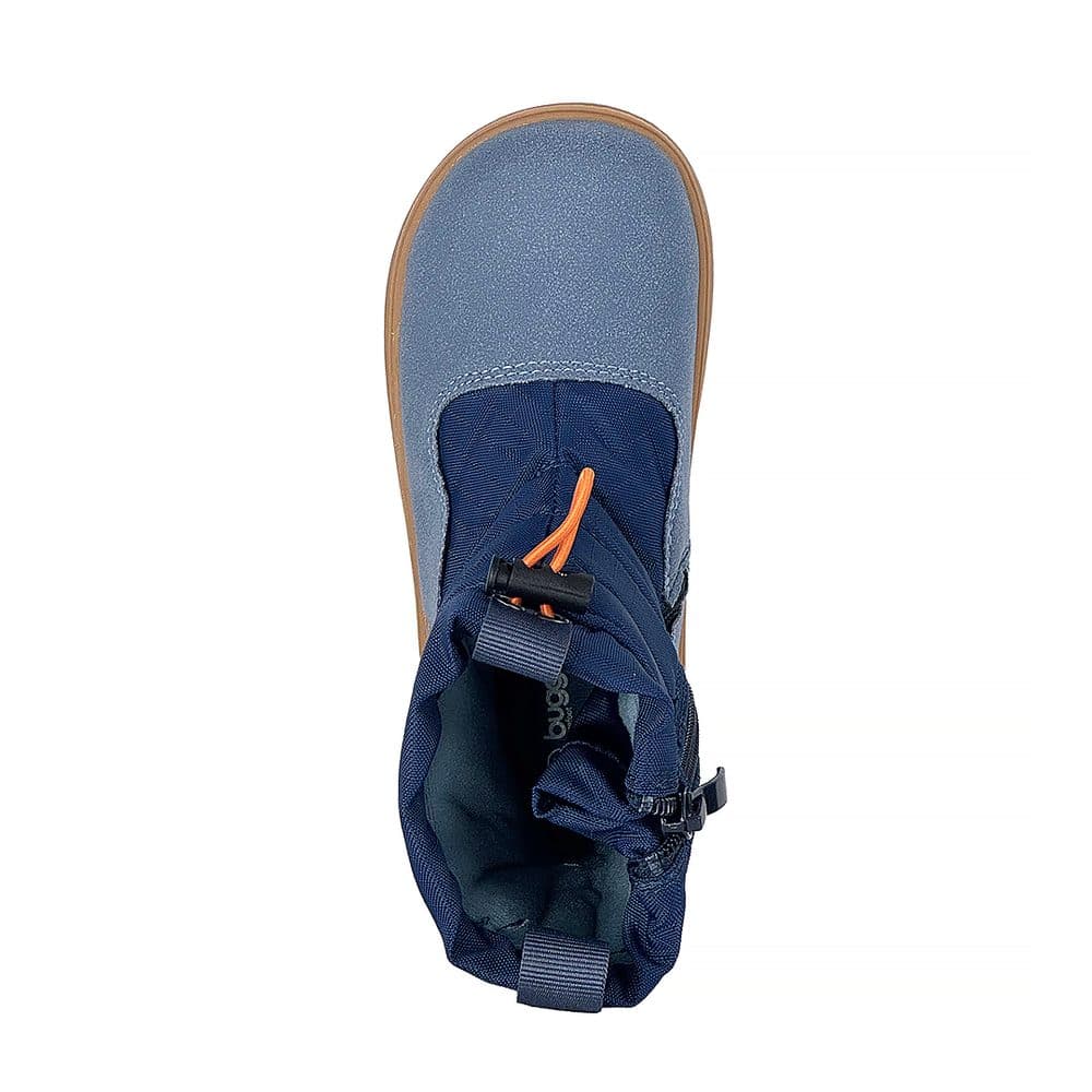 Chlapecké zimní barefoot boty s membránou Bugga RUBA Blue B00197-04 - 25 - náhled 5