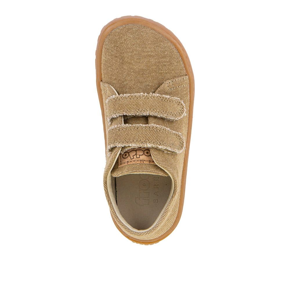 Dětské barefoot textilní tenisky BOTANIQ BEIGE Froddo G3130290-3 - 31 - náhled 2
