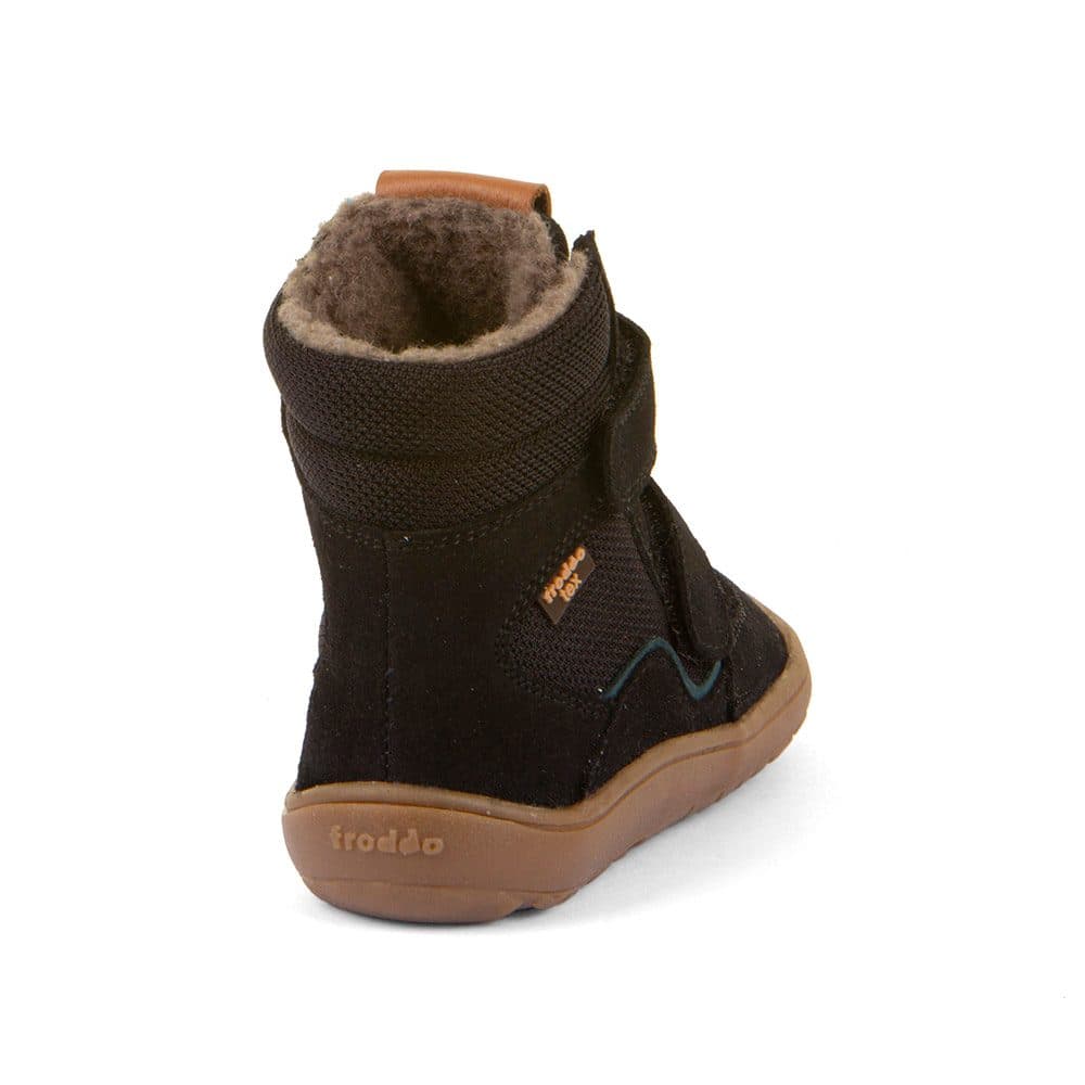 Dětské zimní barefoot boty TEX WINTER Black Froddo G3160247-16 - 23 - náhled 5