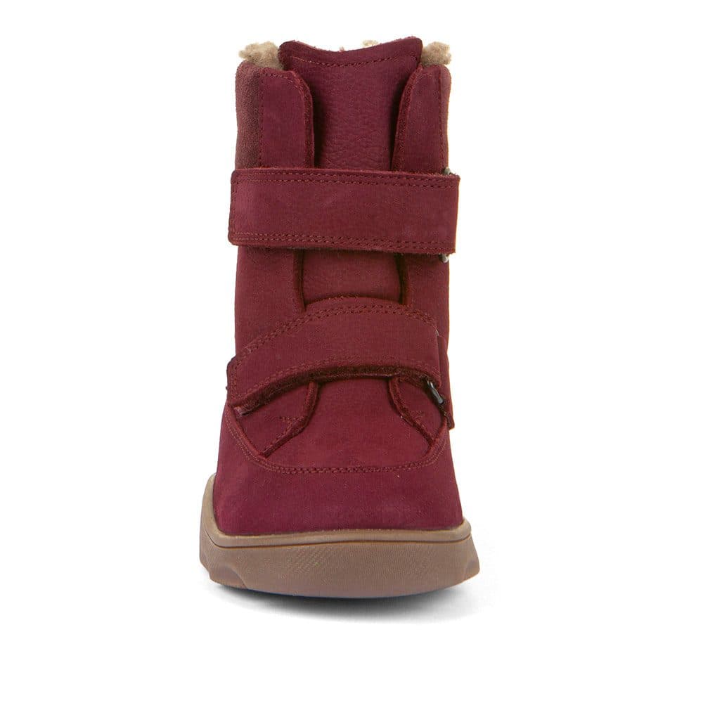 Dívčí zimní barefoot boty ZERU TEX WINTER Bordeaux Froddo G3160240-8 - 28 - náhled 4