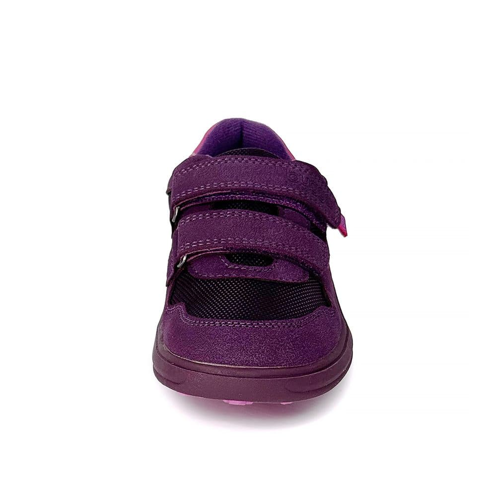 Dívčí celoroční barefoot tenisky Bugga SAFI Dark Purple B00201-06 - 25 - náhled 2