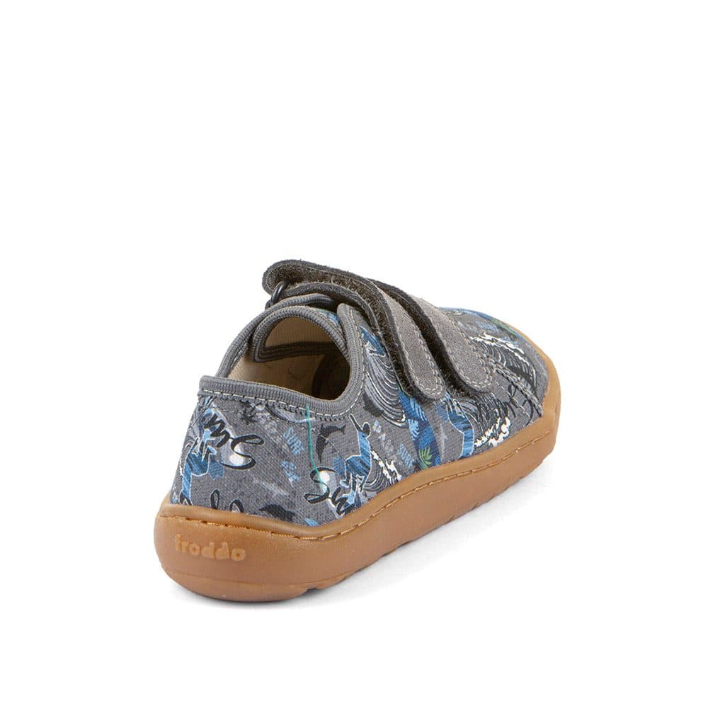 Dětské plátěné barefoot tenisky CANVAS GRAY+ Froddo G1700440-8 - 25 - náhled 5