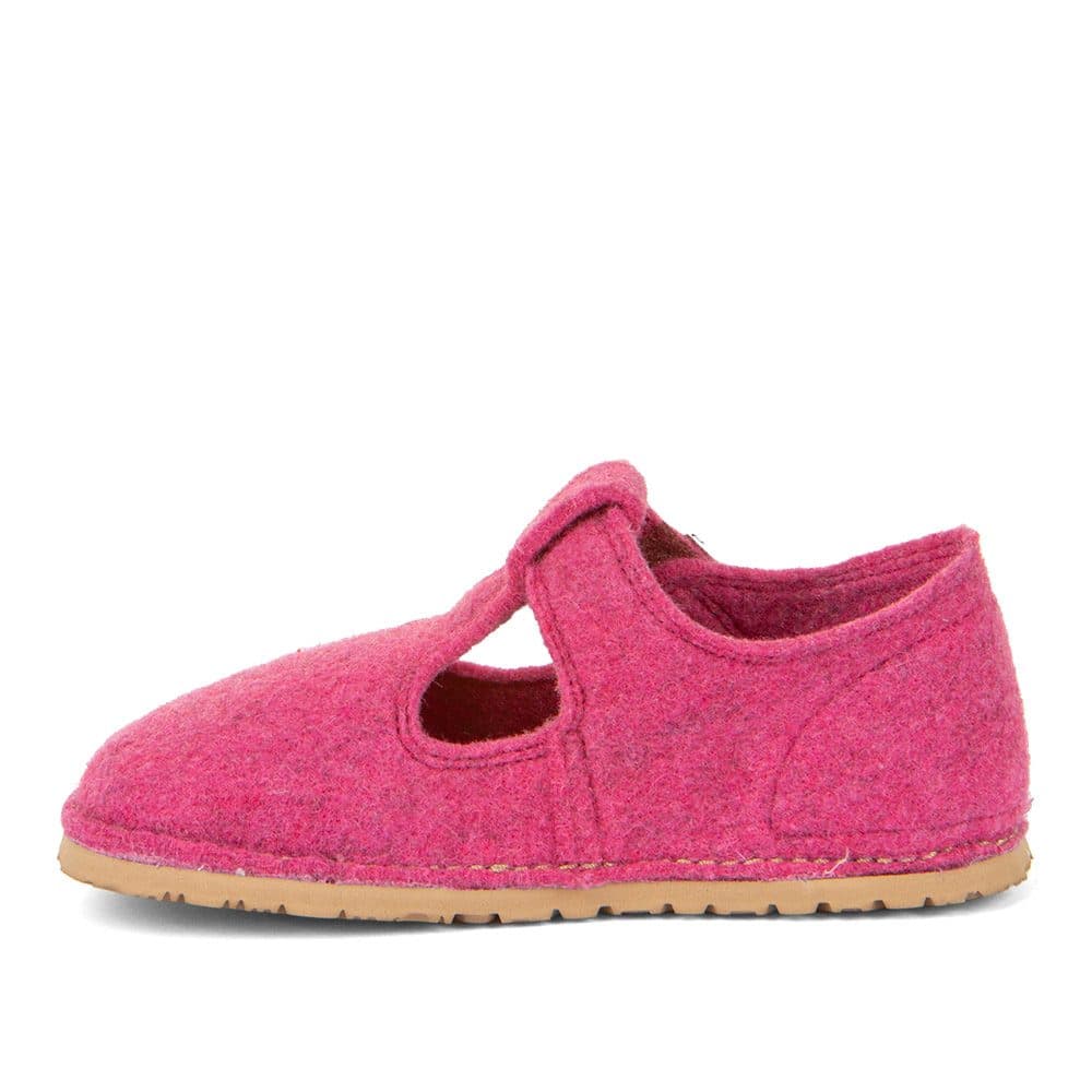 Dívčí barefoot bačkory FLEXY WOOLY Fuxia; Froddo; G1700378-6 - 23 - náhled 3