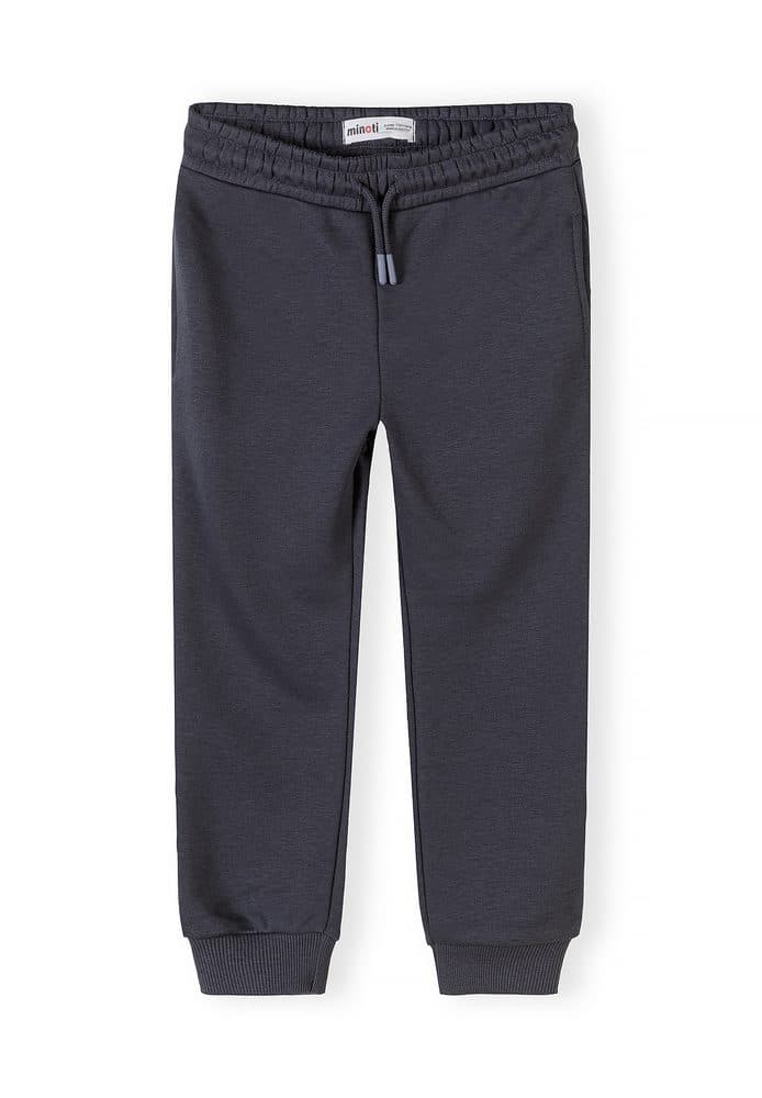 Tepláky slim-fit s elastickým pasem a stahovací šňůrkou 3pack Minoti 29FLEECE287 - 104/110 | 4/5let - náhled 3