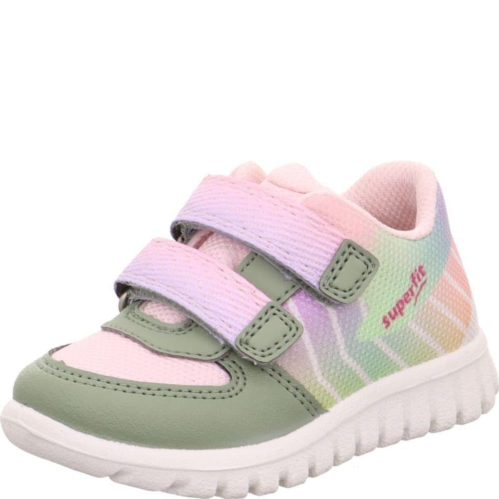 Dívčí barefit tenisky SPORT7 MINI Light Green/Purple Superfit 1-006183-7500 -