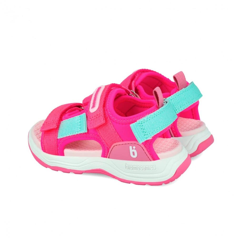 Dívčí sandály TIRAS FUCSIA Biomecanics 262242-C146 - 27 - náhled 3