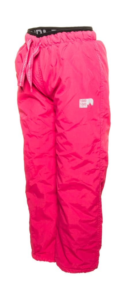 kalhoty sportovní podšité fleezem outdoorové, Pidilidi, PD1075-03, růžová - 86 | 18m - náhled 1