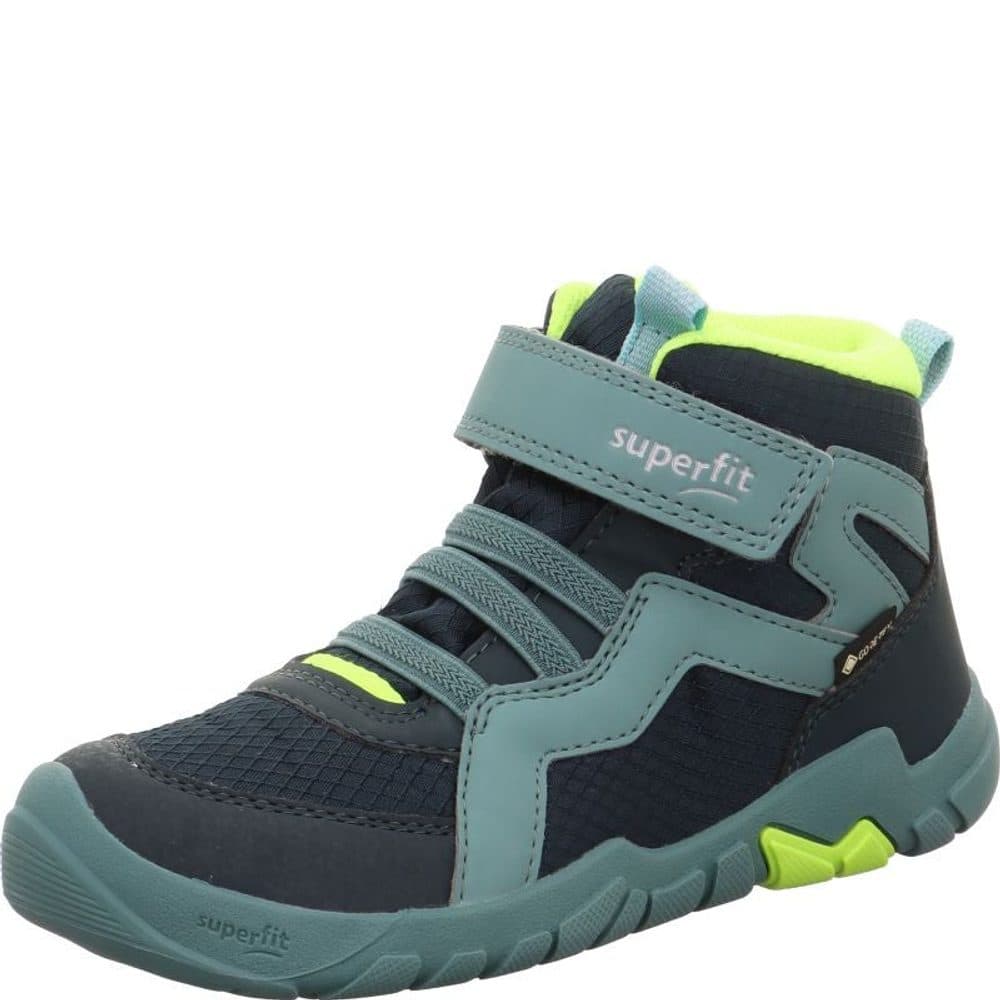 Dětská celoroční barefit obuv Superfit TRACE GTX Green/Yellow 1-006034-7000 - 28 - náhled 1