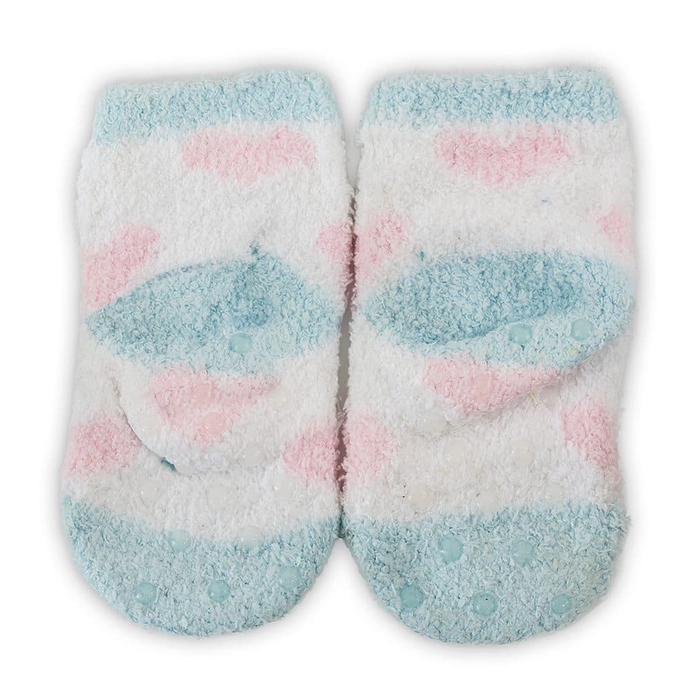 ponožky dívčí FLUFFY s protiskluzem - 2pack, Pidilidi, PD0147-01, holka - 12-24m - náhled 4