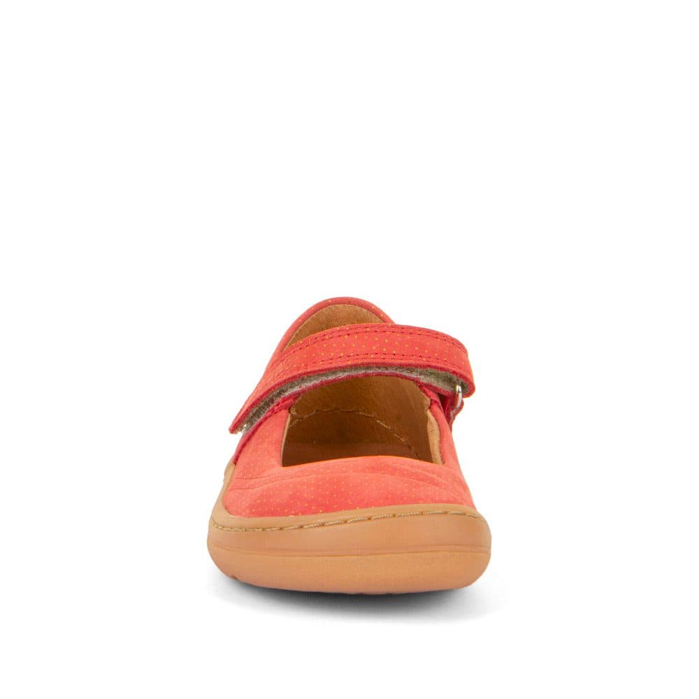 Dívčí barefoot baleríny MARY J Coral Froddo G3140184-7 červená - 24 - náhled 3