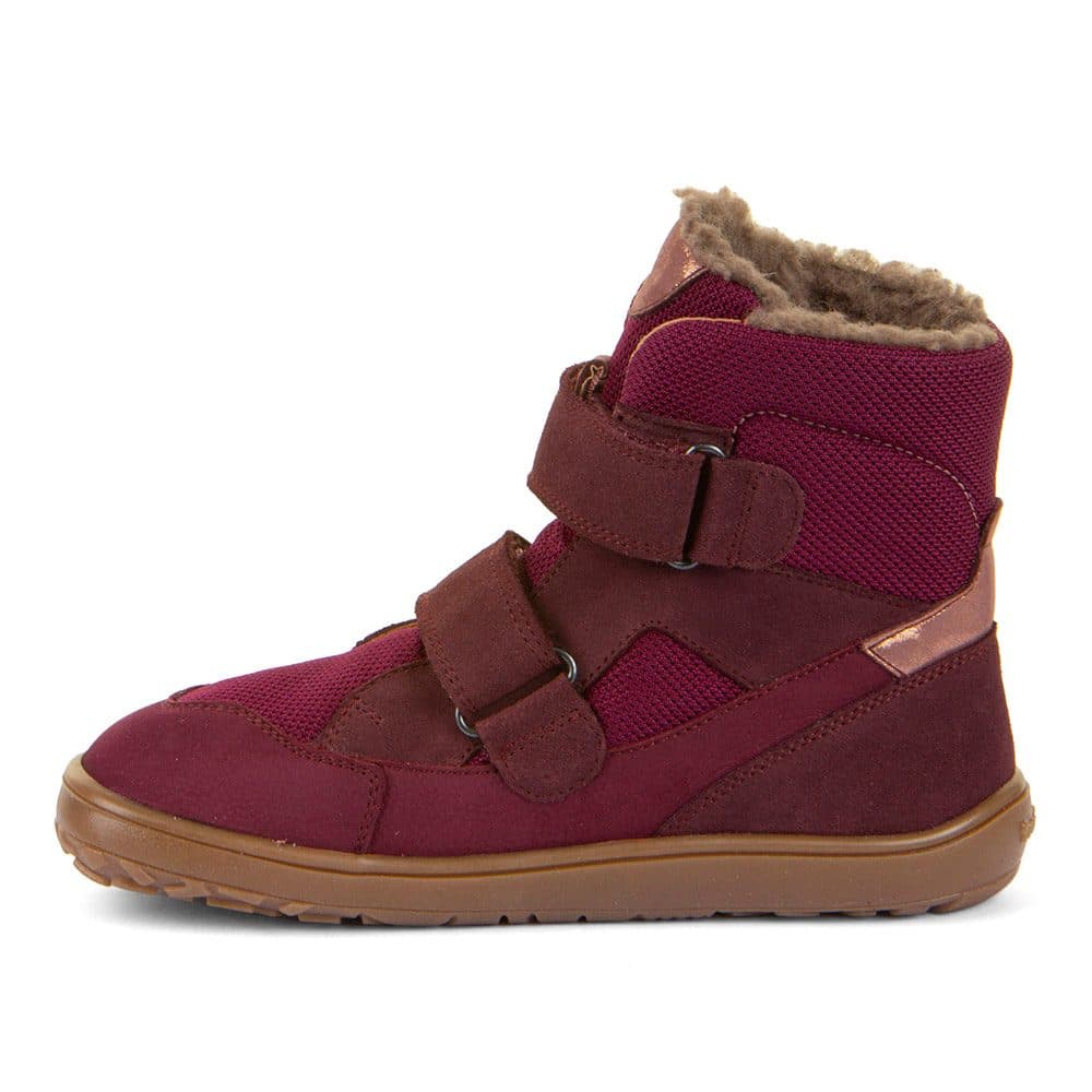 Dívčí zimní barefoot boty UP TEX WINTER Bordeaux G3160252-7 - 32 - náhled 3