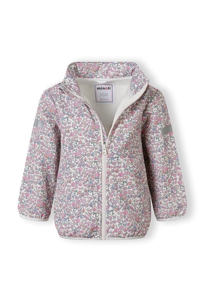 Bunda softshelová dívčí Minoti 30COAT107 růžová -