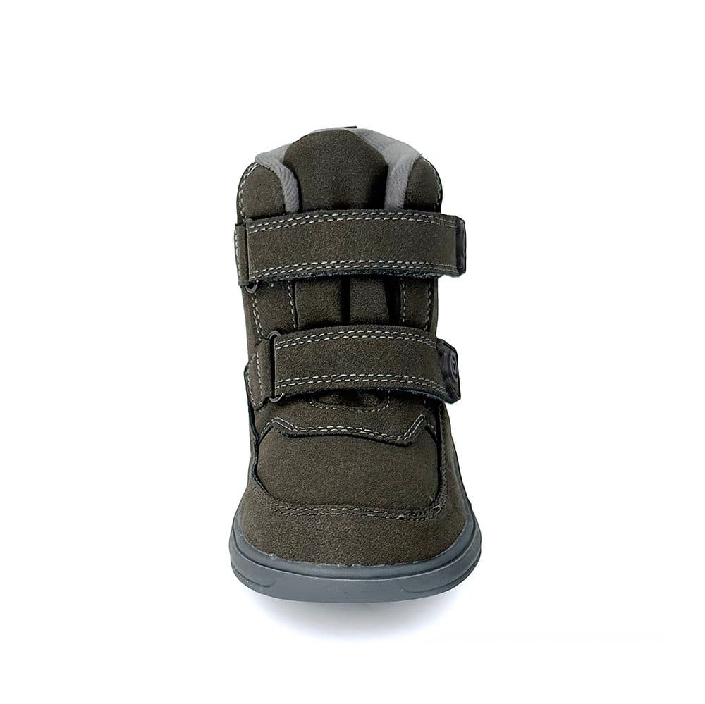 Dětské celoroční barefoot boty Bugga KIVO Dark Brown B00199-23 - 25 - náhled 2