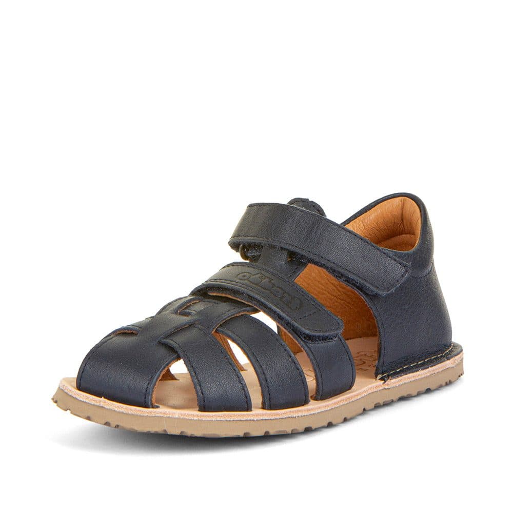 Chlapecké barefoot sandály FLEXY F Dark Blue Froddo G3150283 tmavě modrá -