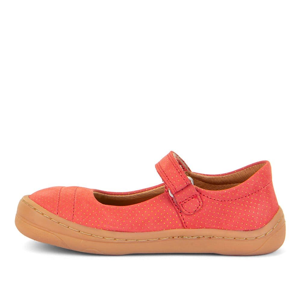 Dívčí barefoot baleríny MARY J Coral Froddo G3140184-7 červená - 24 - náhled 2