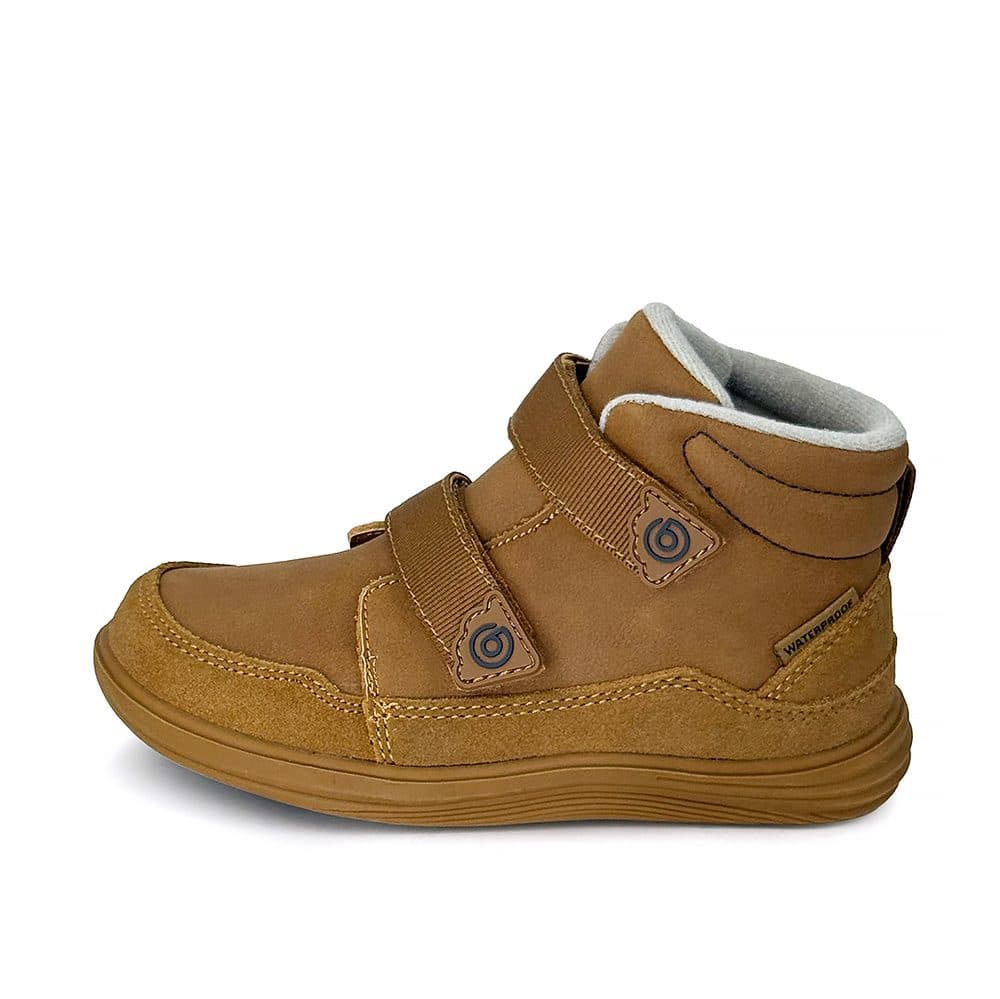 Dětské celoroční barefoot boty Bugga NUVA Brown B00198-18 - 25 - náhled 3