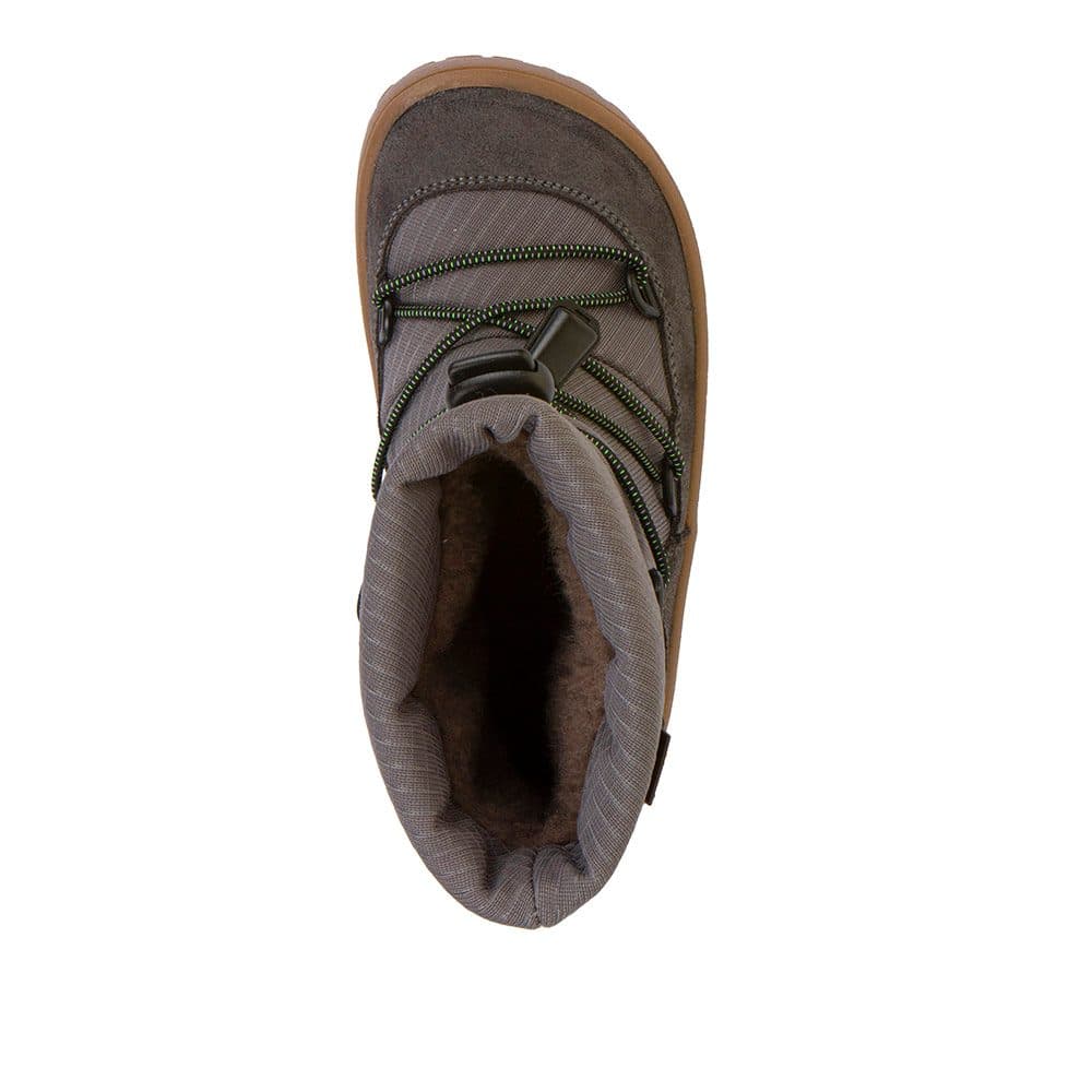 Chlapecké zimní barefoot boty TEX TRACK WOOL Gray G3160251-1 - 25 - náhled 2