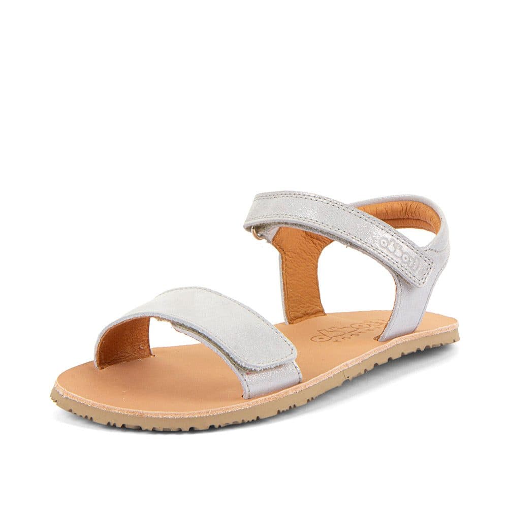 Dívčí barefoot sandály FLEXY LIA Silver Froddo G3150264-27 -