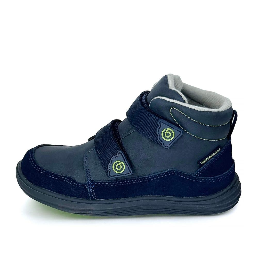 Chlapecké celoroční barefoot boty Bugga NUVA Navy B00198-04 - 25 - náhled 3