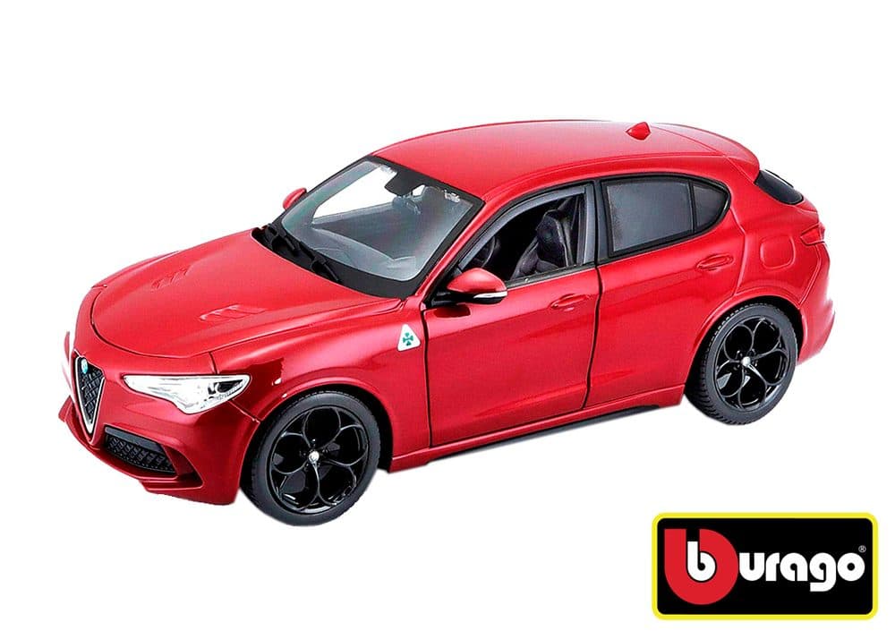 Bburago 1:24 Alfa Romeo Stelvio Red, Bburago, W007268