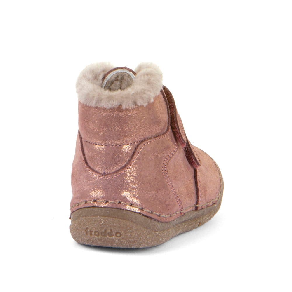 Dívčí zimní boty Flexible PAIX UP WINTER Pink Gold, Froddo, G2110143-13, růžová - 28 - náhled 4