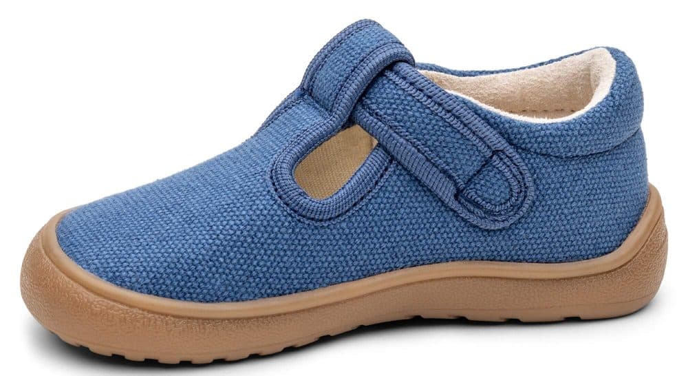 Chlapecké barefoot přezůvky KIRBY JEANS Protetika - modrá - 24 - náhled 3