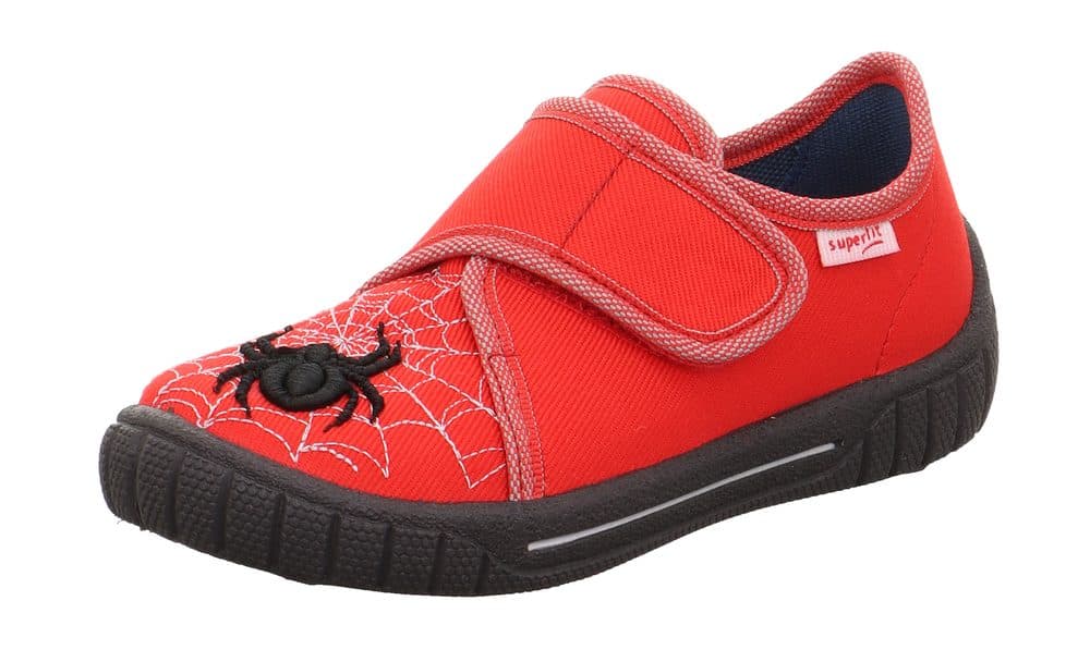 Chlapecké textilní papuče BILL Red, Superfit,1-800271-5010 -