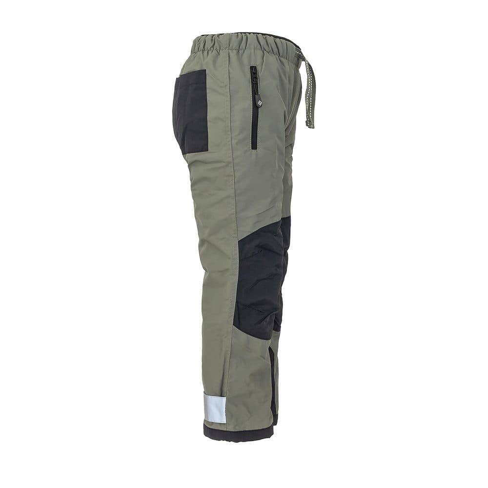 kalhoty sportovní outdoorové, podšité fleezovou podšívkou, Pidilidi, PD1121-14, khaki - 104 | 4roky - náhled 5