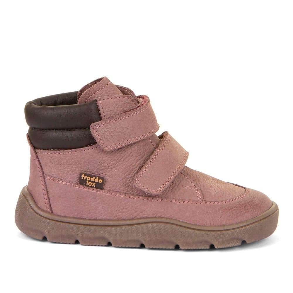 Dívčí zimní barefoot boty ZERU TEX Dark Pink, Froddo, G2110150-5, růžová - 20 - náhled 4