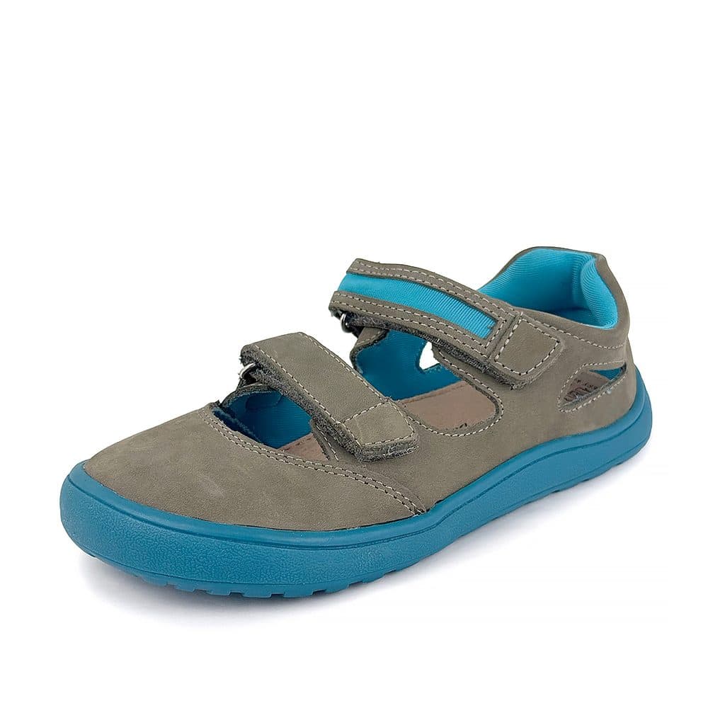 Chlapecké barefoot sandály PROTETIKA NERY KHAKI šedá -