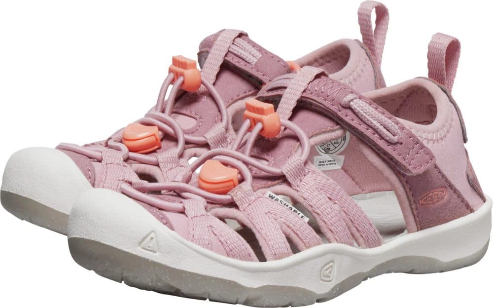 Dívčí sandály KEEN MOXIE SANDAL nostalgia rose/papaya punch - 25/26 - náhled 3