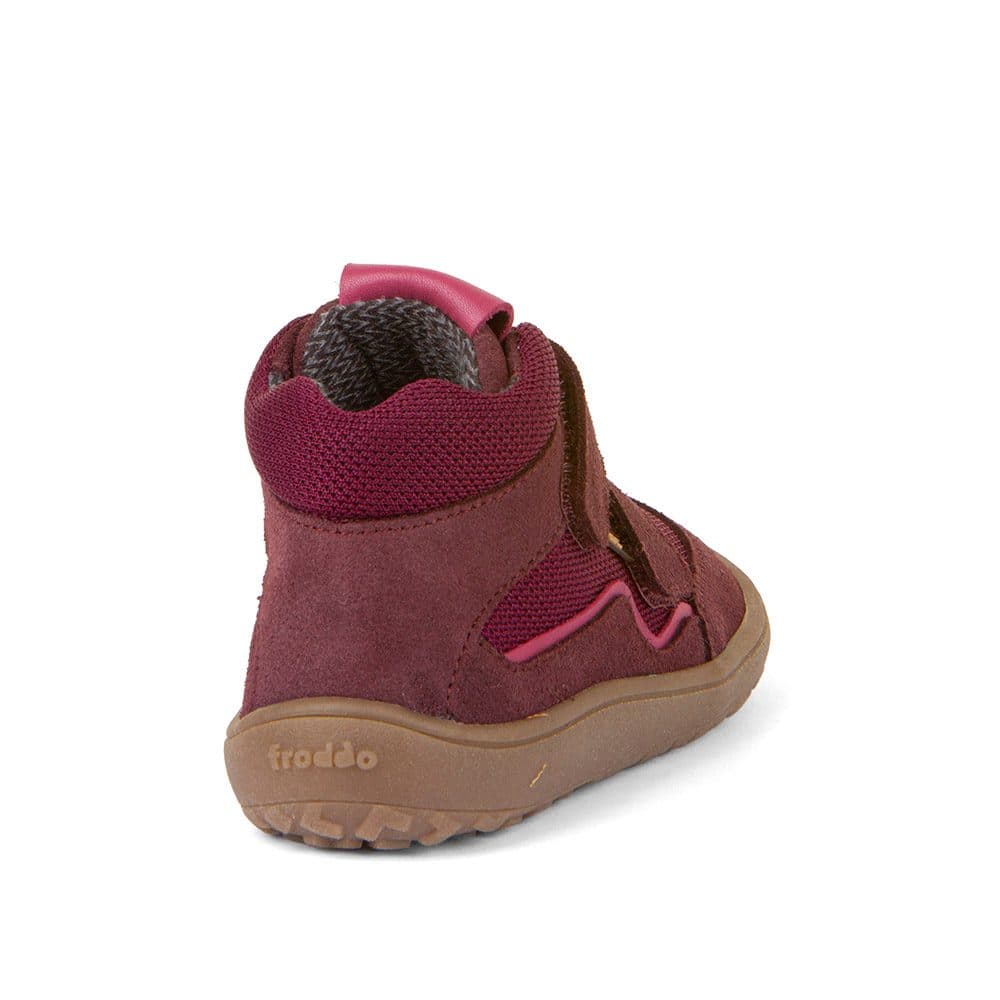 Dívčí barefoot boty TEX AUTUMN  Bordeaux Froddo G3110254-4 červená - 23 - náhled 4