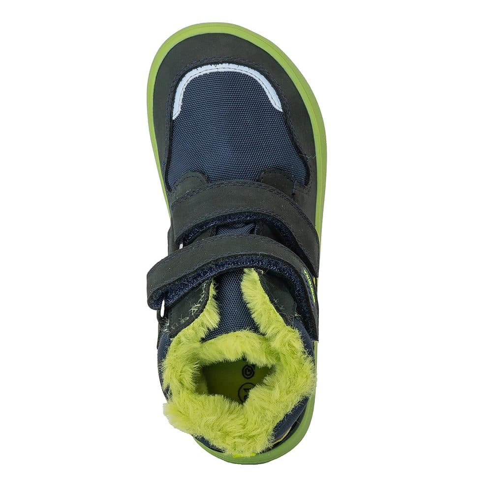 Chlapecké zimní barefoot boty GERO GREEN, PRO-tex, Protetika, zelená - 23 - náhled 3