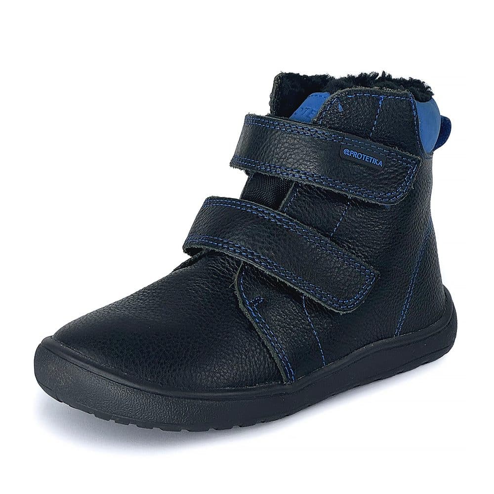 Chlapecké zimní barefoot boty PRO-tex Protetika - DARYK NERO -