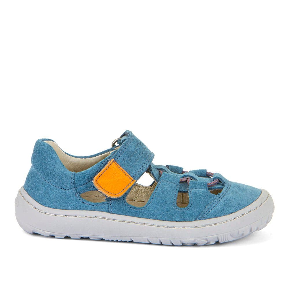 Dětská barefoot sandály ELASTIC Jeans Froddo G3150262-14 světle modrá - 25 - náhled 5