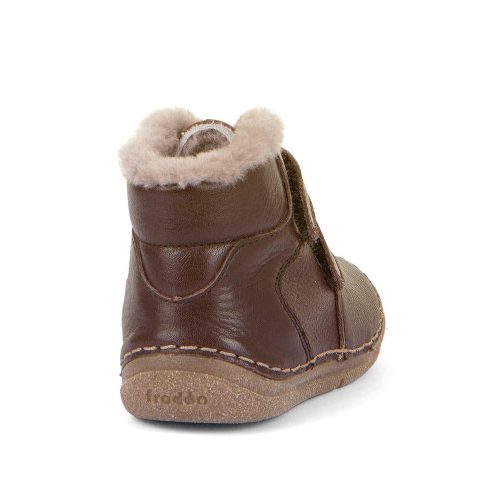 Dětské zimní boty Flexible PAIX UP WINTER Dark Brown, Froddo, G2110143-4, tmavě hnědá - 28 - náhled 4