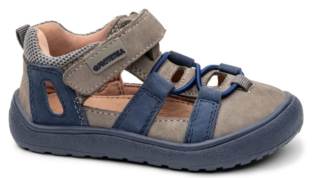 Chlapecké barefoot sandály PROTETIKA KENDY KHAKI hnědá - 31 - náhled 3