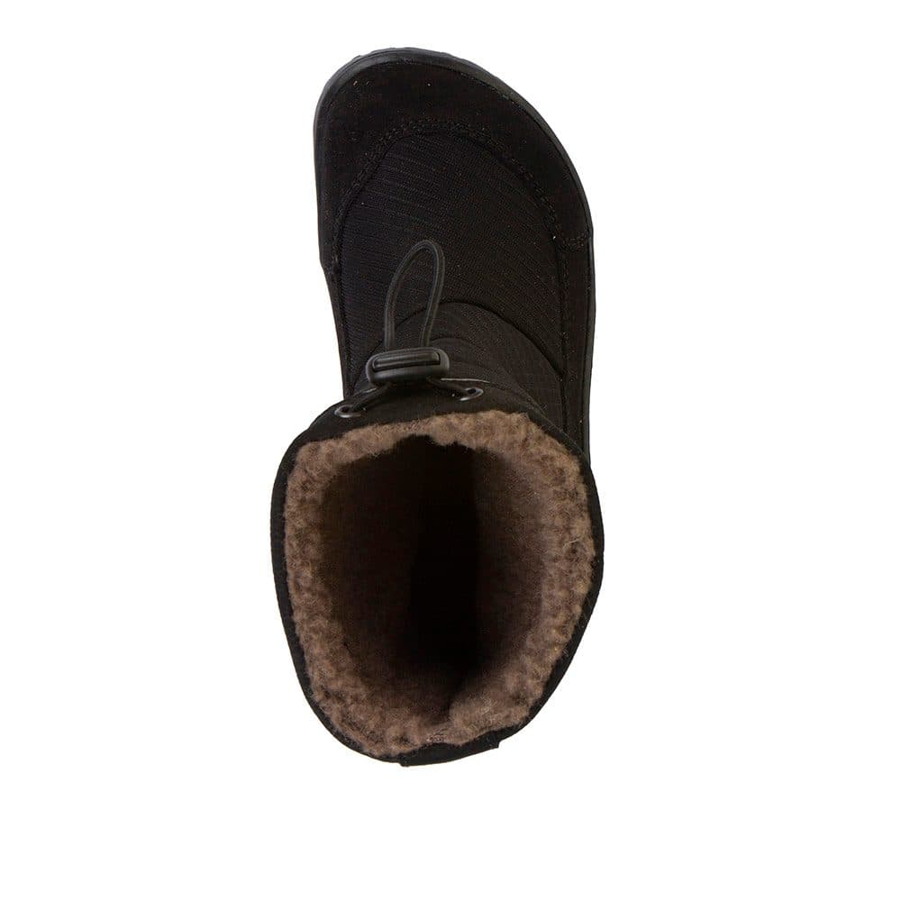Dětské zimní barefoot sněhule UP TEX SNOW WOOL Black  G3160249 - 30 - náhled 2