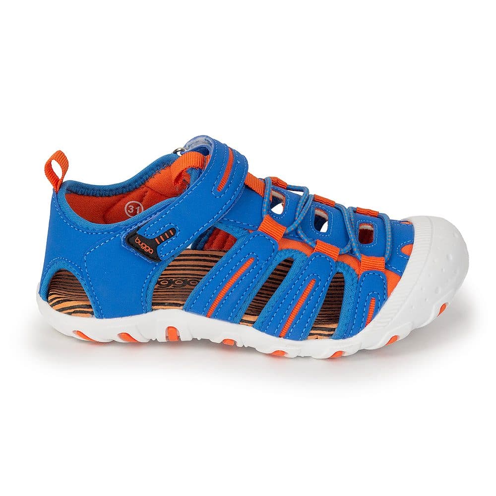 Dětské sandály BUGGA TANGO Blue/Orange - modré - 27 - náhled 4