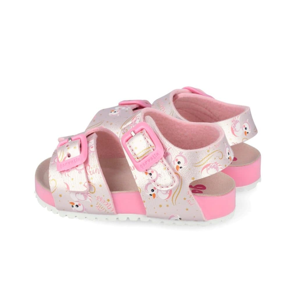 Dívčí sandály BIO METALIZADO ROSA Biomecanics 262461-A032 - 25 - náhled 3